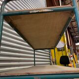 3-level metal workshop trolley