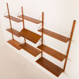 Poul Cadovius Royal shelving unit in teak, 1960s