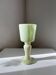 Vintage yellow onyx marble vase/candle holder