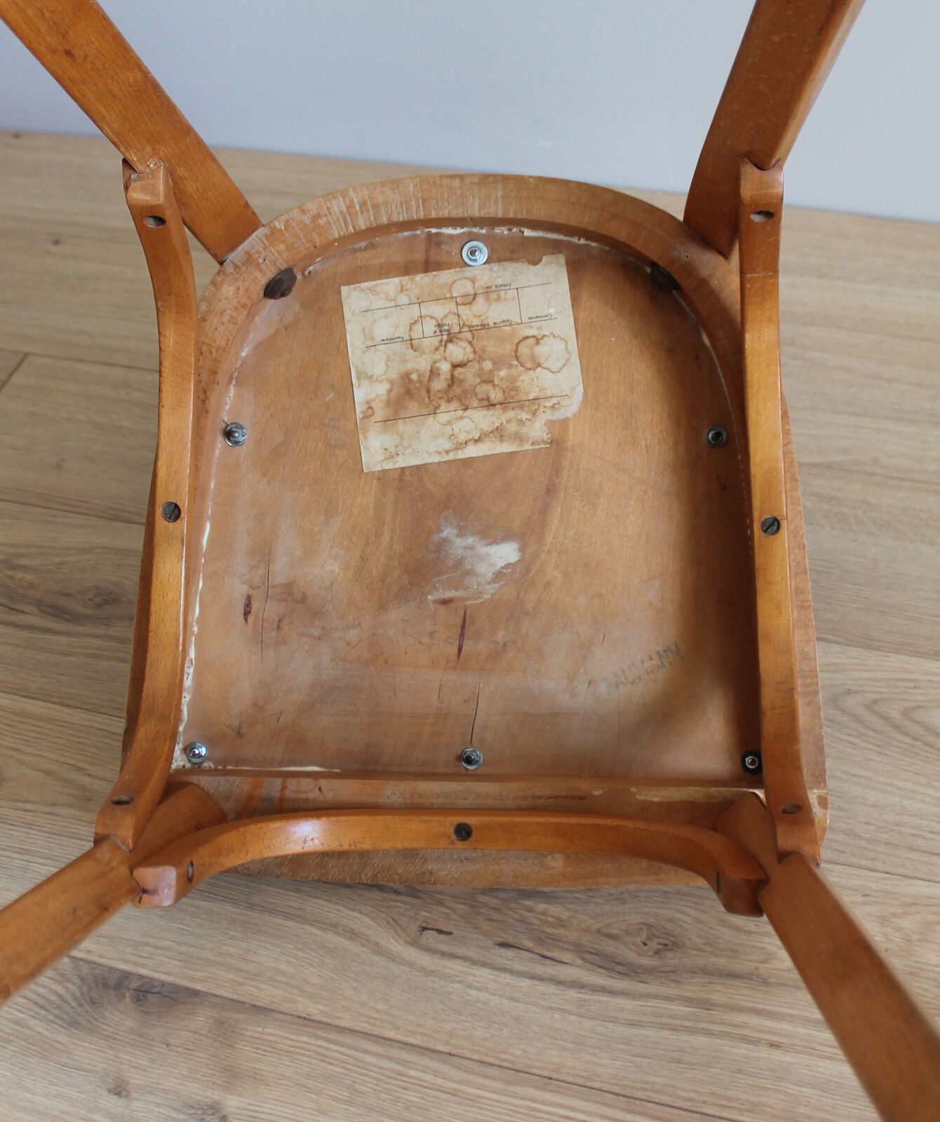 Set of 4 Chairs Bistrot Baumann