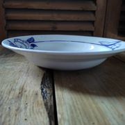 Porcelain hollow dish sarreguemines claire