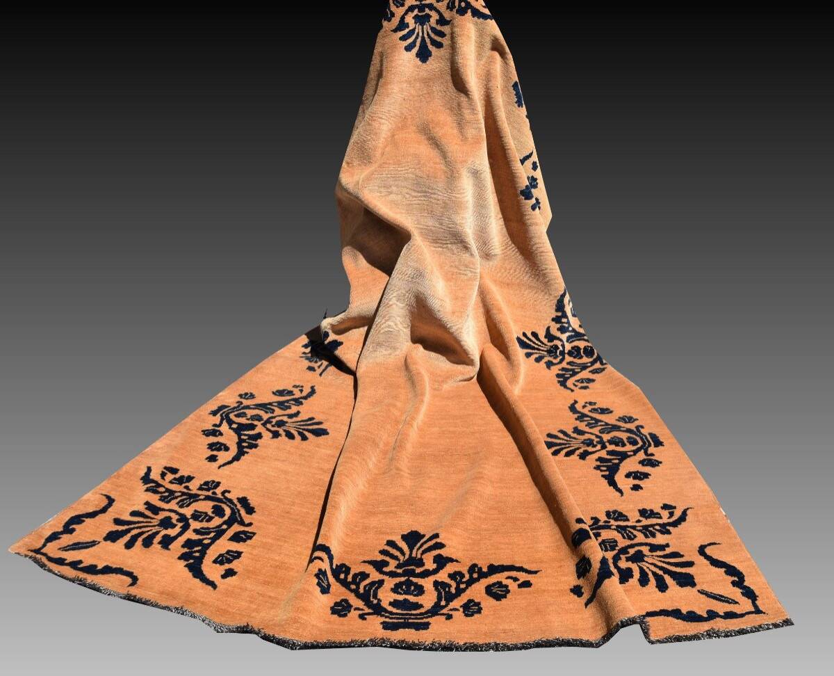 Oriental rug Chobi Ziegler 200 × 295 cm - Hand-knotted "Galerie Sardje"