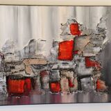 Brutalist schilderij
