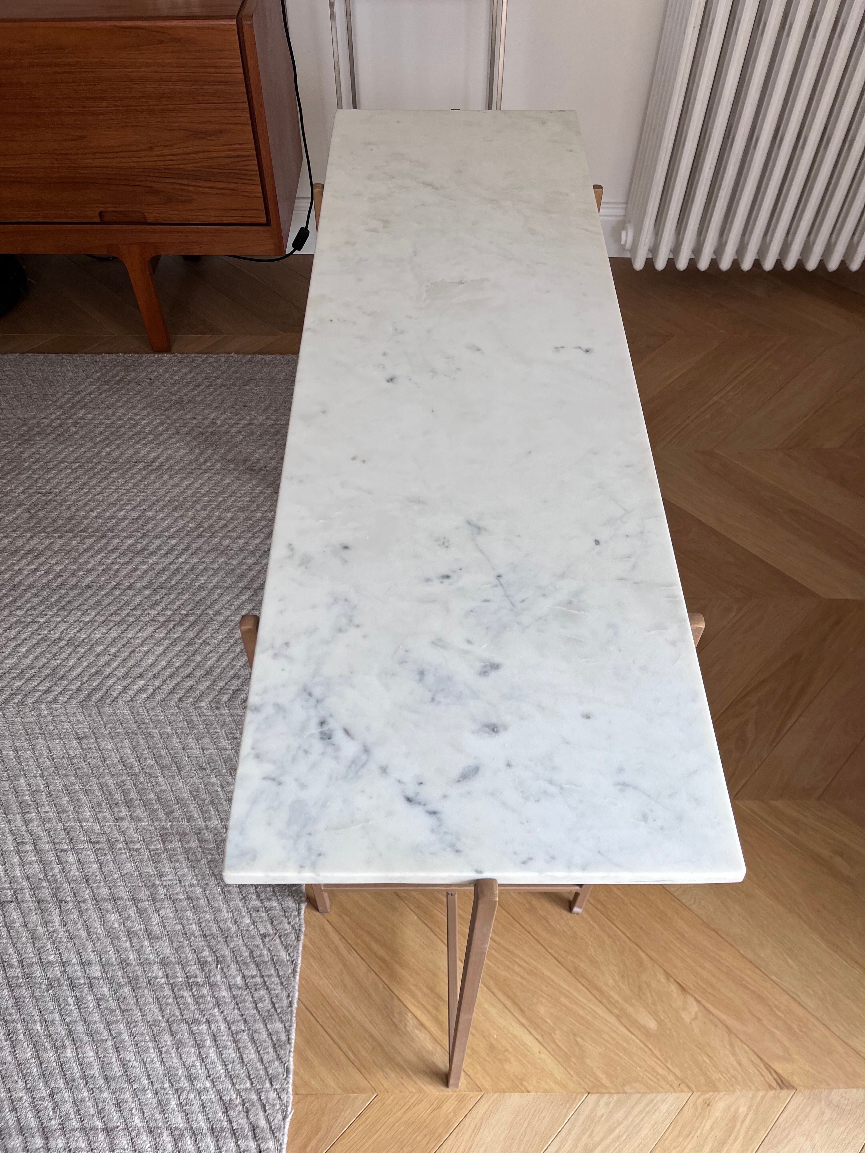 Console marble top