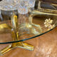 Hollywood Regency Heron Coffee Table