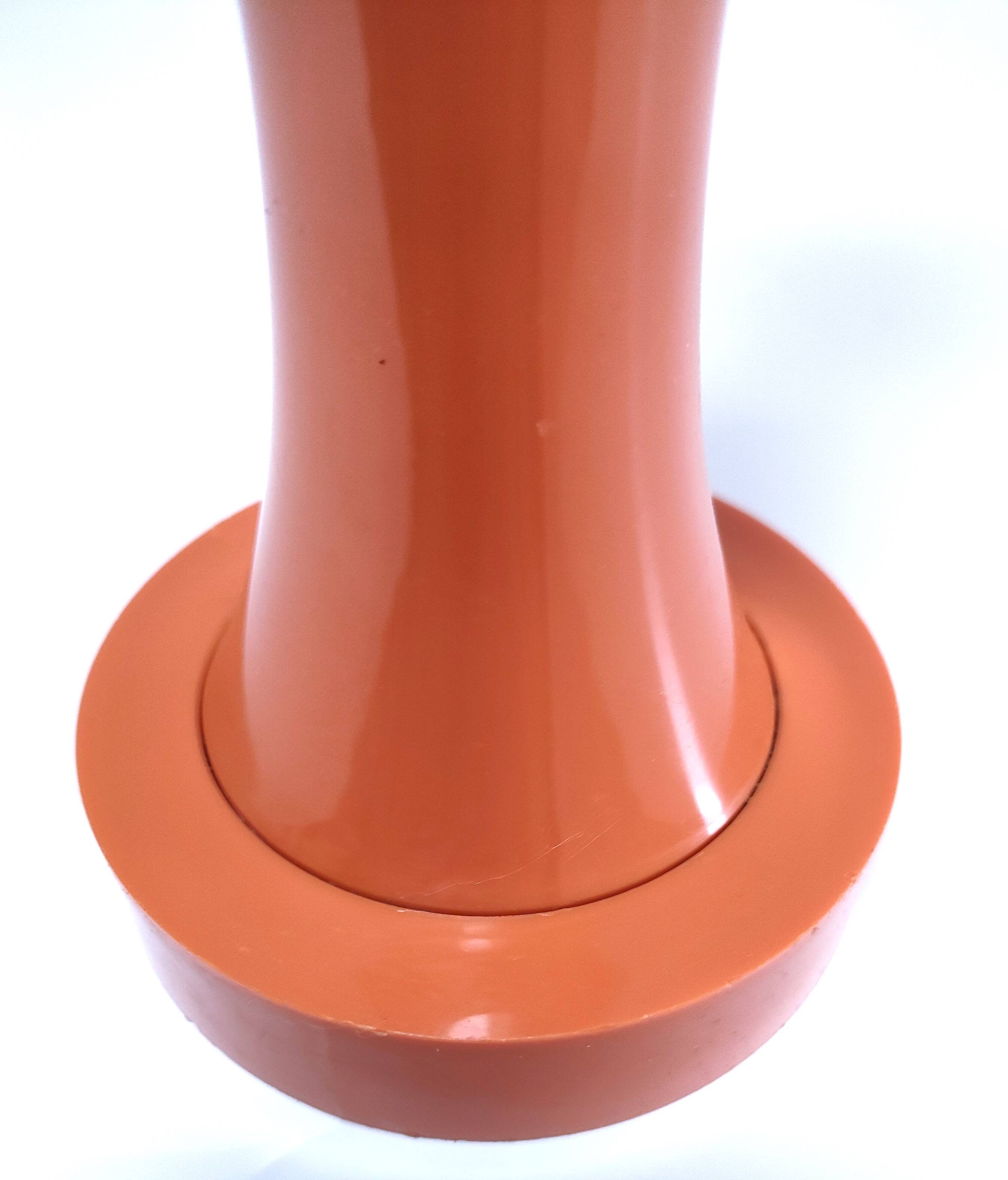 Luigi Massoni pepper mill for Guzzini orange