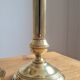 Pair of brass candle holders