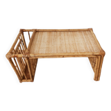 Coffee table magazine holder, end of sofa