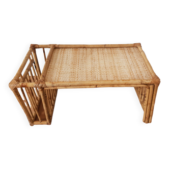 Coffee table magazine holder, end of sofa