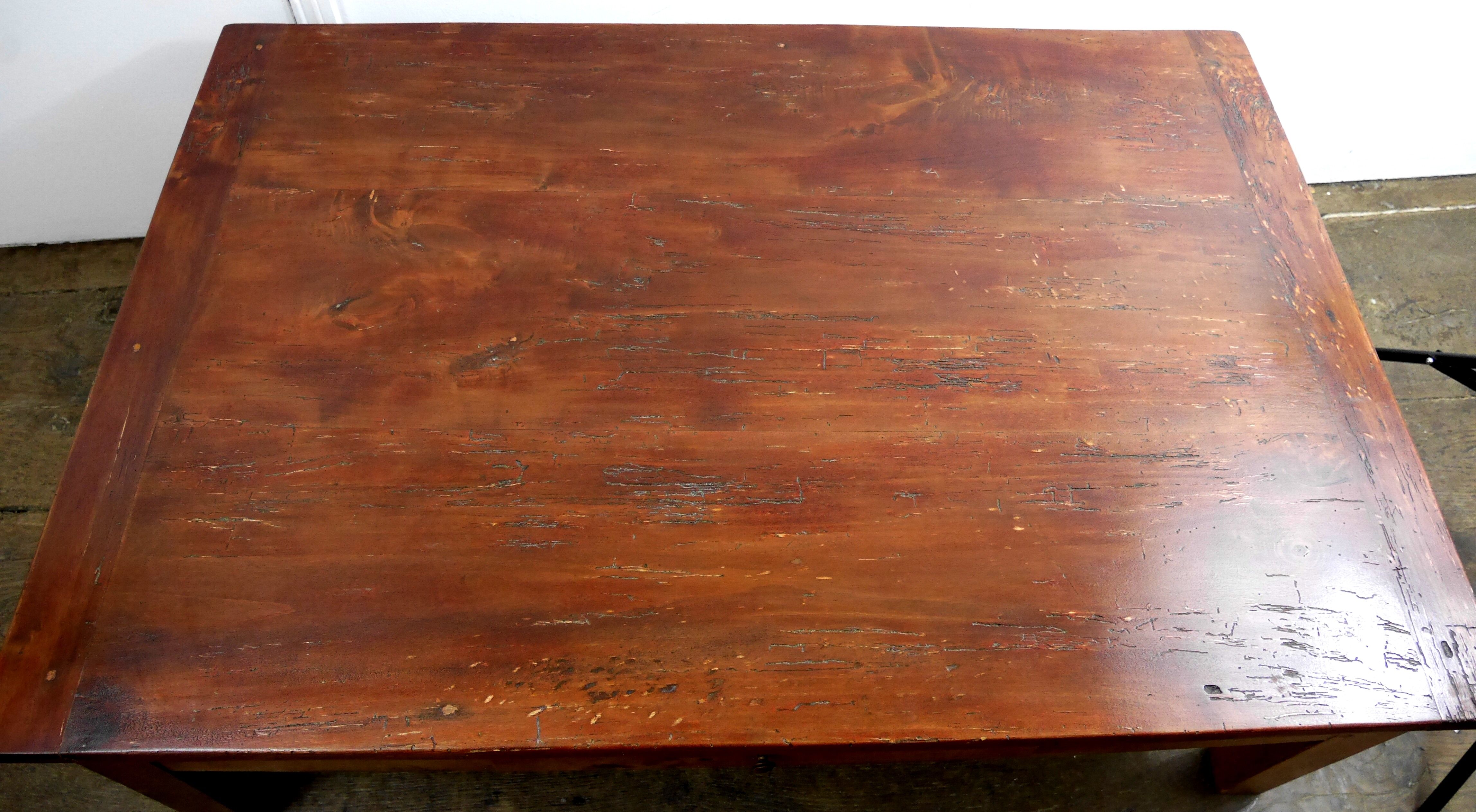 Solid wood coffee table firm countryside