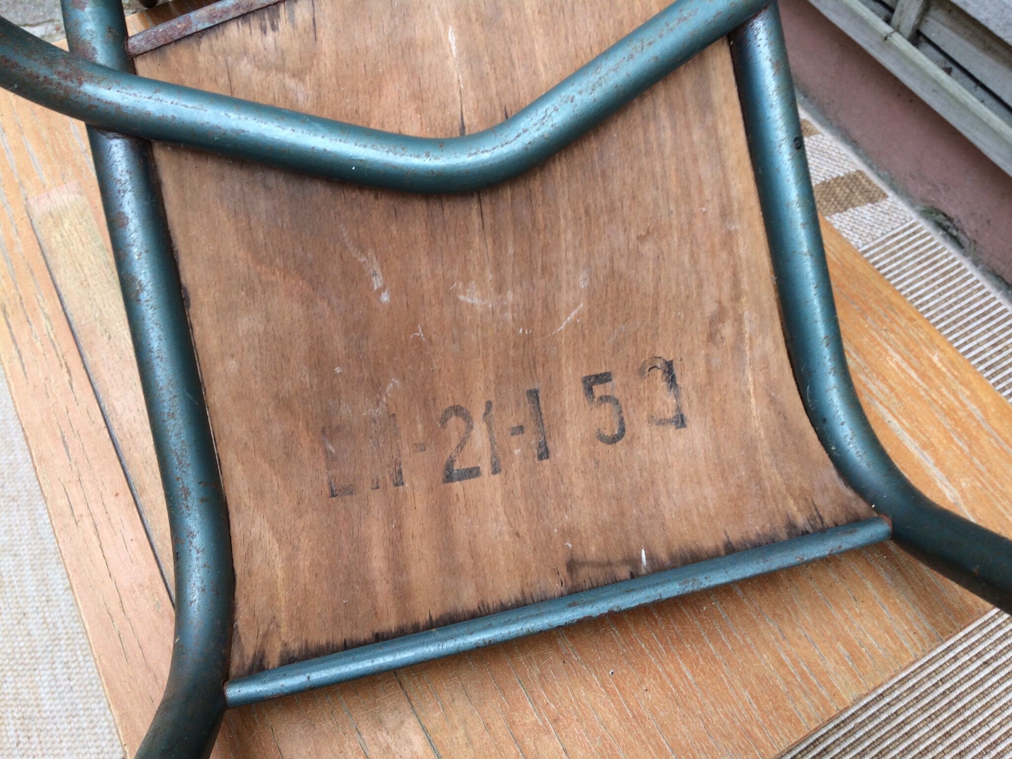 Desk et chair child Mullca 510 vintage school 50/60