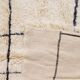 Marmoucha White Ecru Rug - 254 x 174 cm