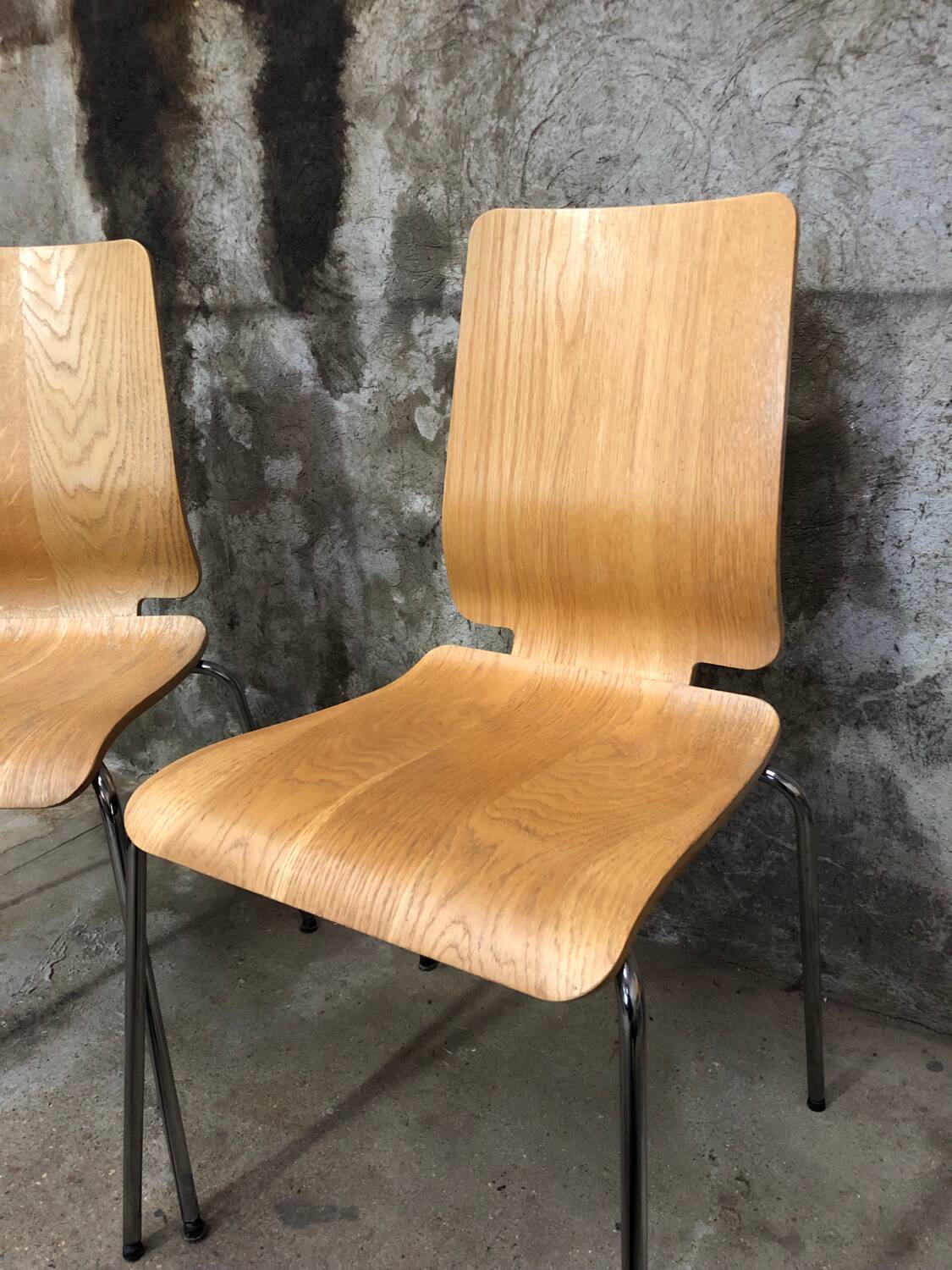 4 Gilbert Chairs IKEA 1999 Design | Selency