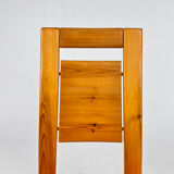 Ensemble de 6 chaises de salle à manger en pin par Tapiovaara pour Laukaan Puu Finlande, 1960