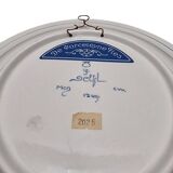 Dutch ceramic Wall Plate by The Porceleyne Fles From 1977