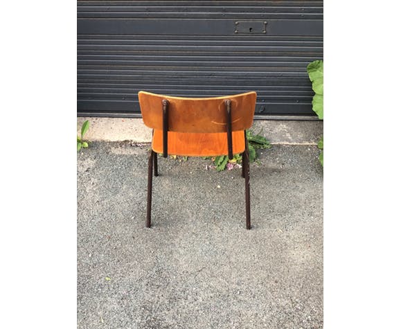 Lot de 6 chaises d'école
