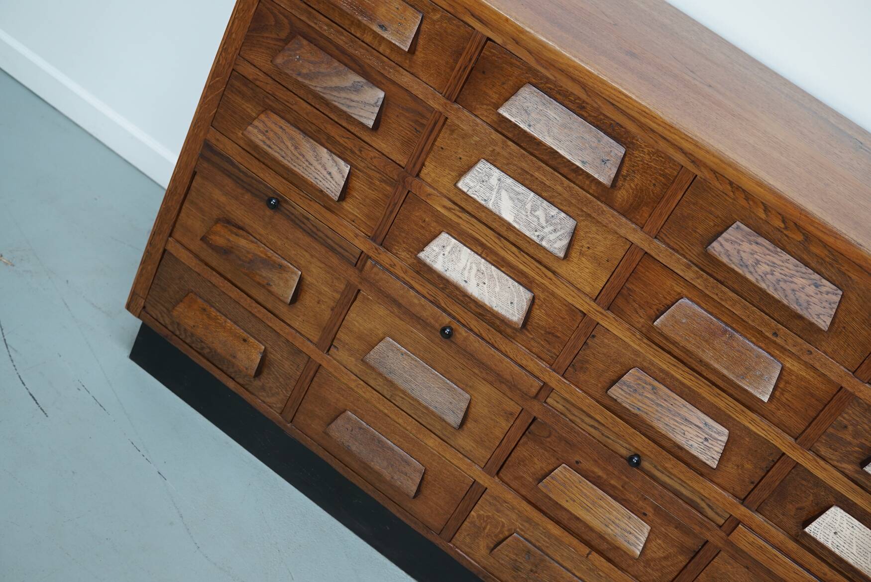 German Oak Apothecary / Shop Cabinet or Sideboard, 1930s