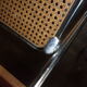 Chrome cane folding chairs 1970