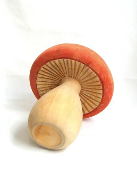 Wooden mushroom