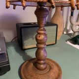 Lampe de chevet bois d’époque