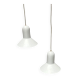 Suspended Lamps Model 1415 Mid-Century Modern Danish by Claus Bondrup and Torsten Thorup for Nordlux, 1960s, Set of 2