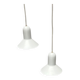 Suspended Lamps Model 1415 Mid-Century Modern Danish by Claus Bondrup and Torsten Thorup for Nordlux, 1960s, Set of 2