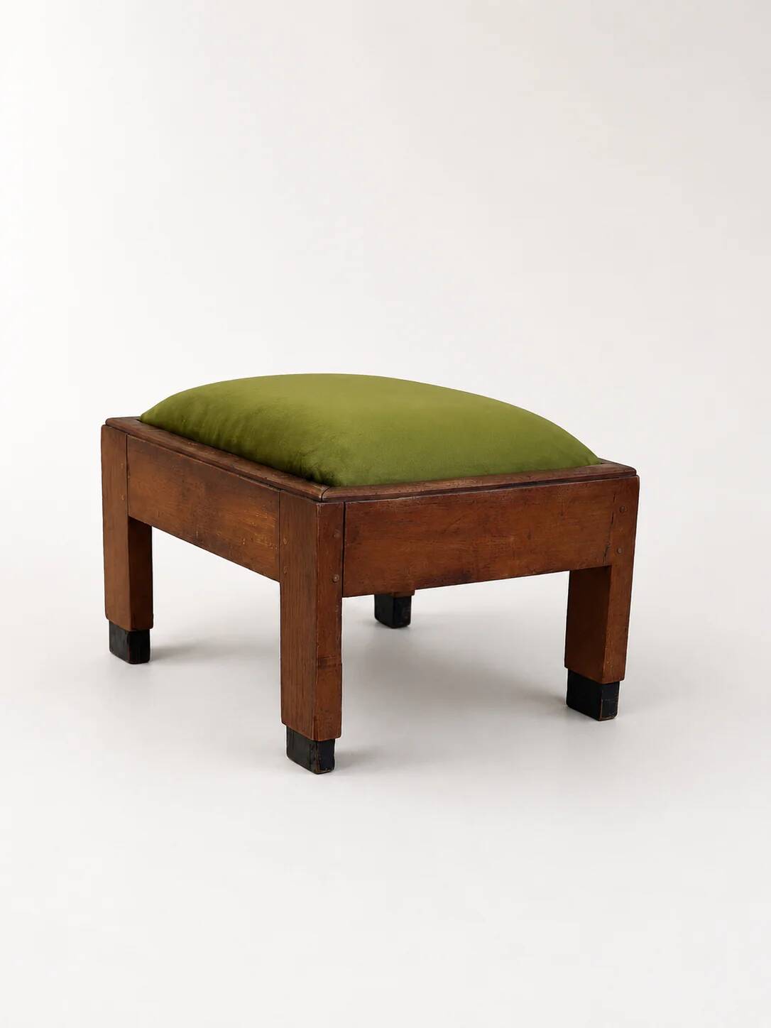 Amsterdamse School footstool, Netherlands, 1920s