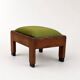 Amsterdamse School footstool, Netherlands, 1920s