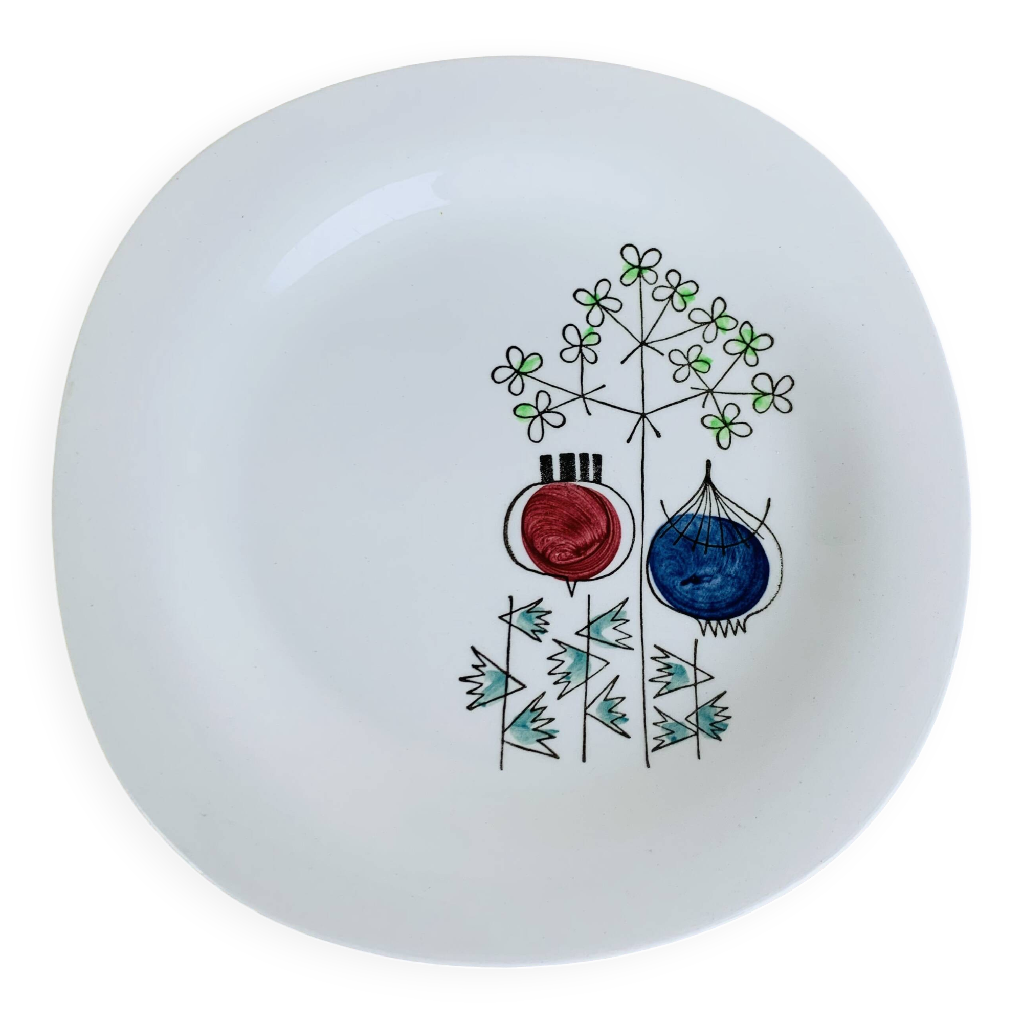 Pomona dessert plate by Marianne Westman for Rörstrand Sweden