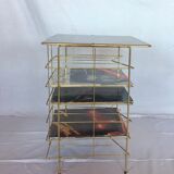 Vintage vinyl or magazine racks