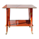 Vintage Formica trolley on wheels from the 1960s