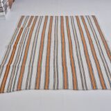 Colourful Stripe Oushak Vintage Hemp sku3724