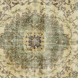 Anatolian handmade vintage rug 250 cm x 167 cm