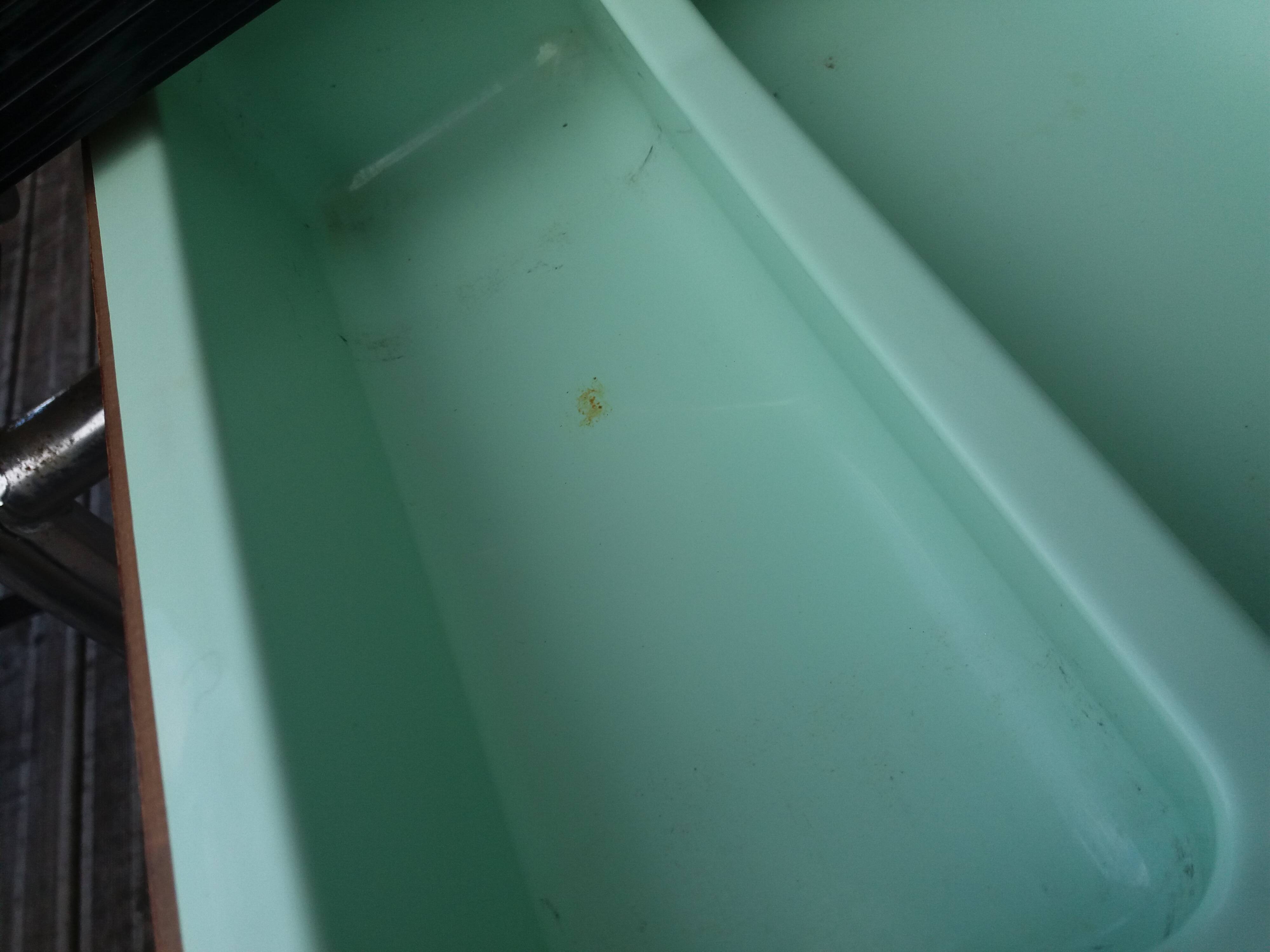 Formica and chrome-plated metal table