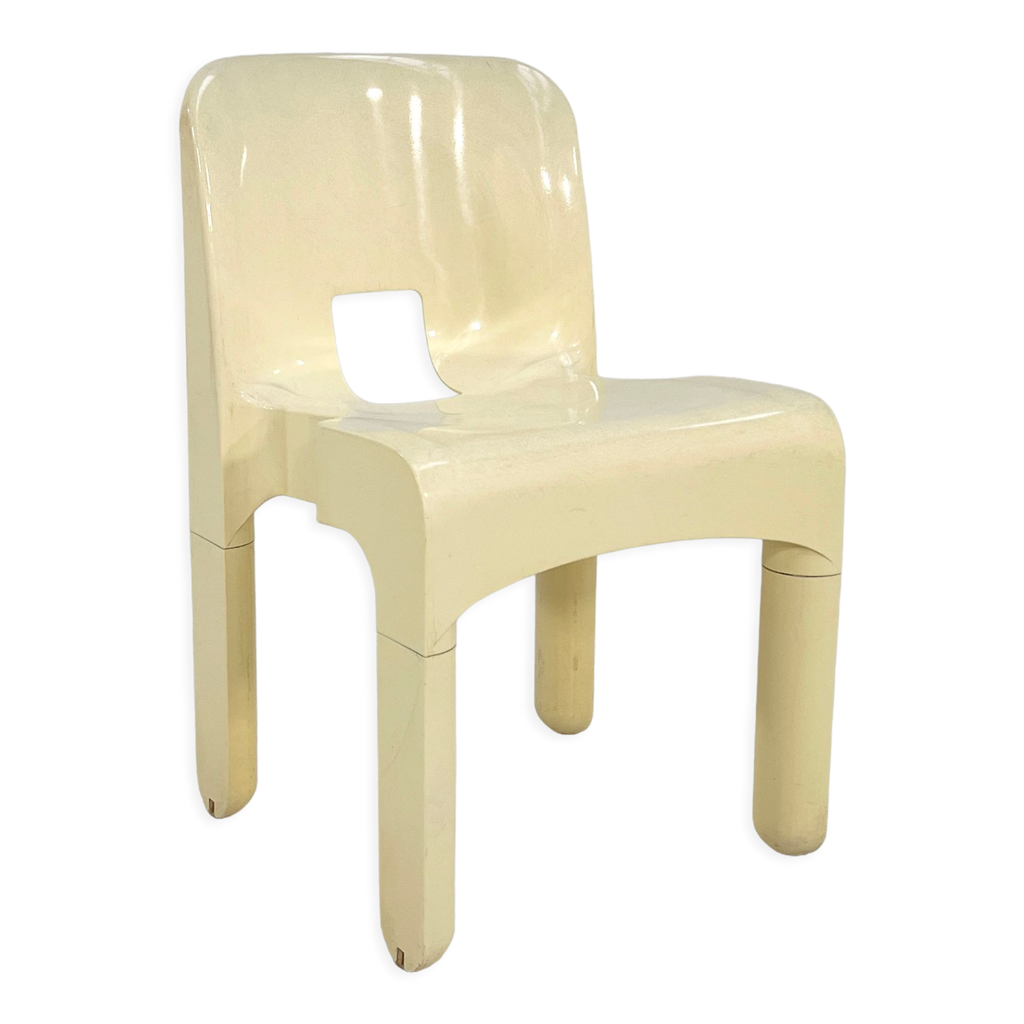 Chaises Universale Joe Colombo Pour Kartell - Noir - Modèle 860/861