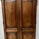 Pair of 18th-century solid walnut double-panel doors