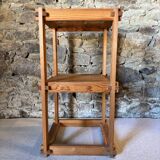Vintage pine side shelf / coffee table from the 80s-90s