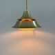 Vintage Danish gold pendant - Golden design lamp