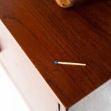 Teak modular shelving unit, Danish design, 1960s, made in Denmark