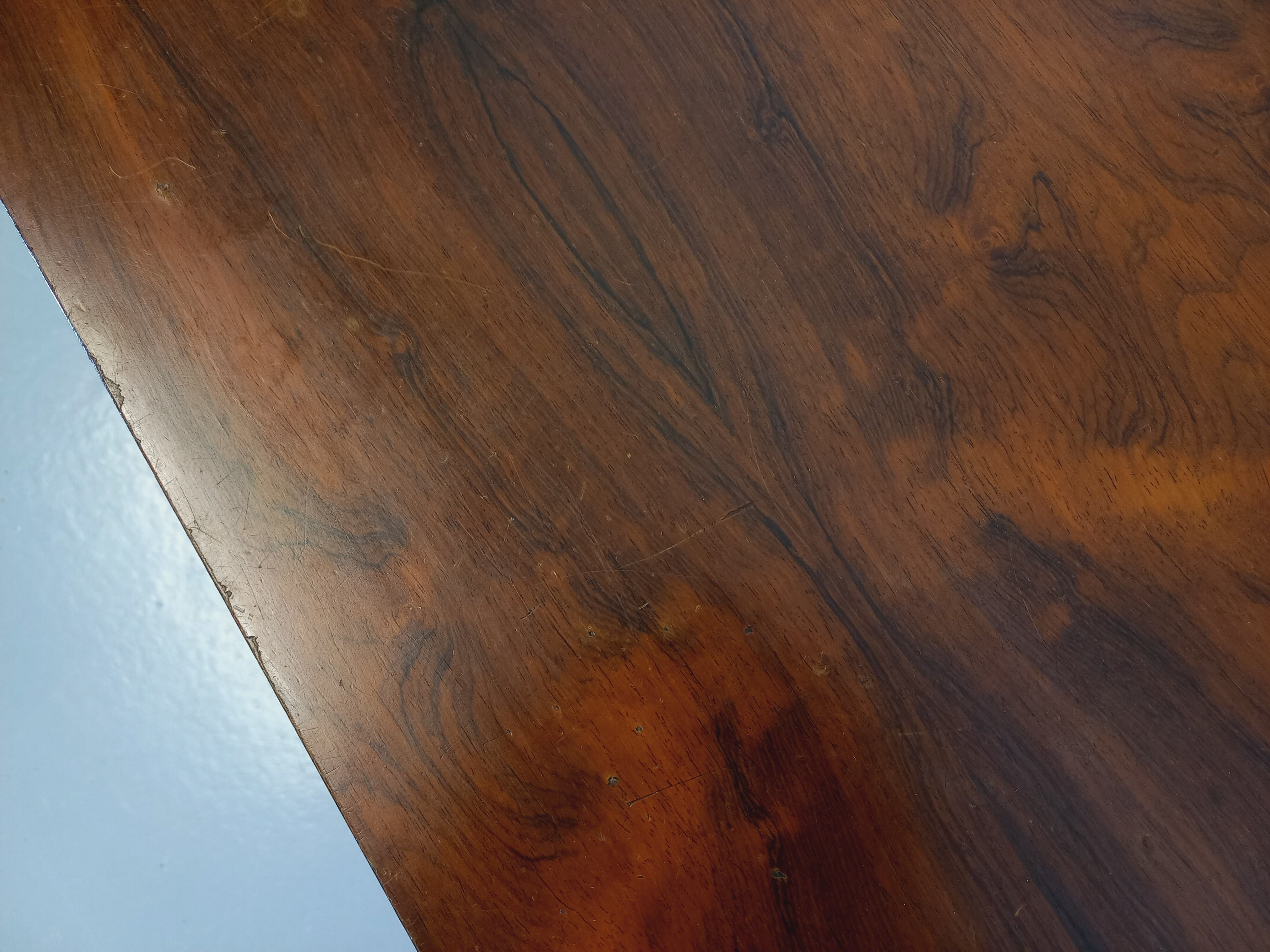 Vintage rosewood coffee table from the 60s