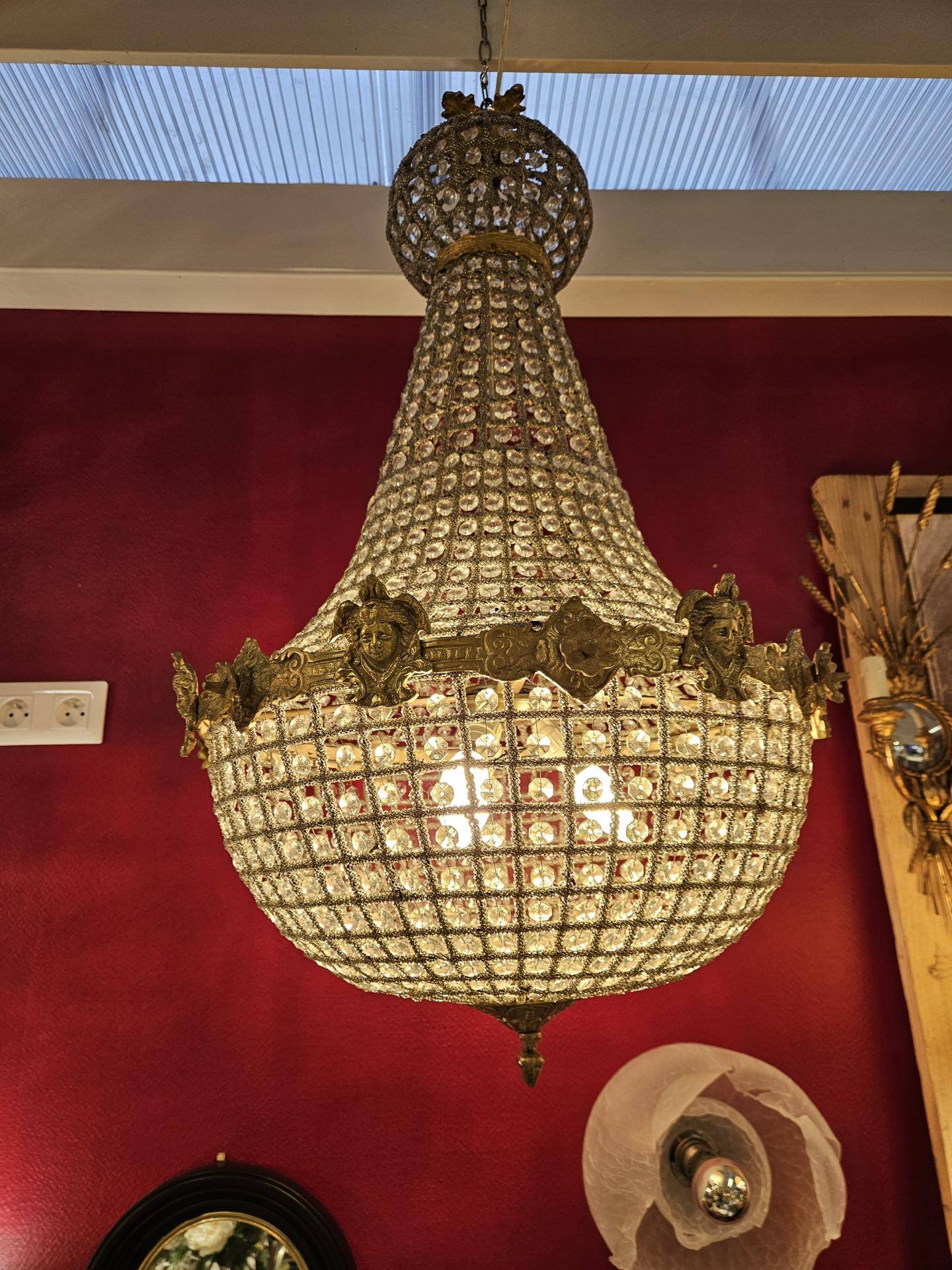 Lustre montgolfière