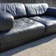 Sofa convertible modular seats leather of Sede 1970