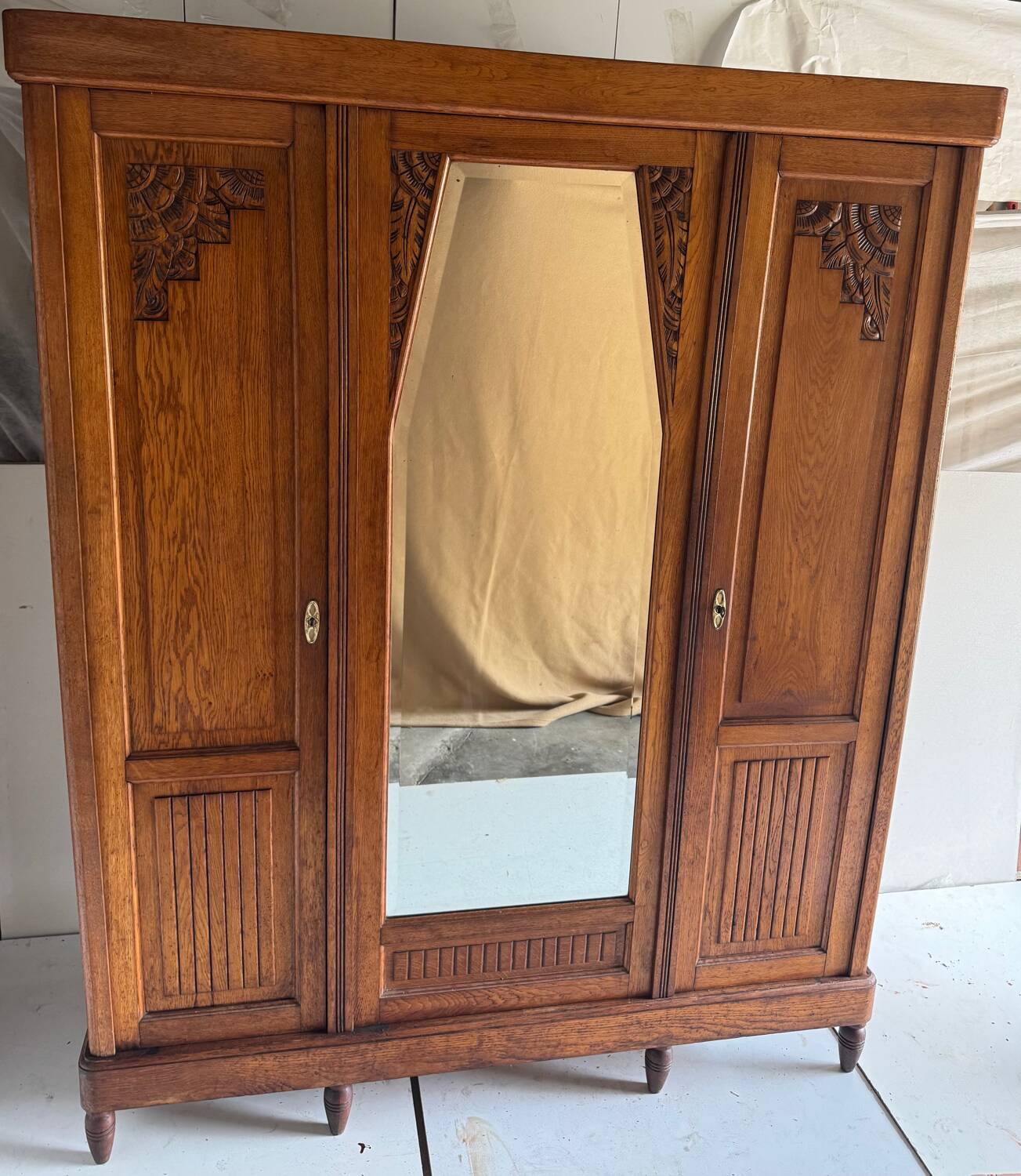 Parisian Art Deco wardrobe