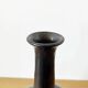 Vase céramique émail noir 1950