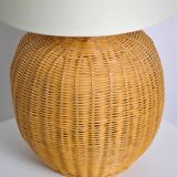 Rattan lamp 1980