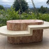 Table basse vintage design Magnussen Ponte, 1980s