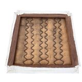 Set of four Art Deco chairs oak Amsterdam School Design 30's