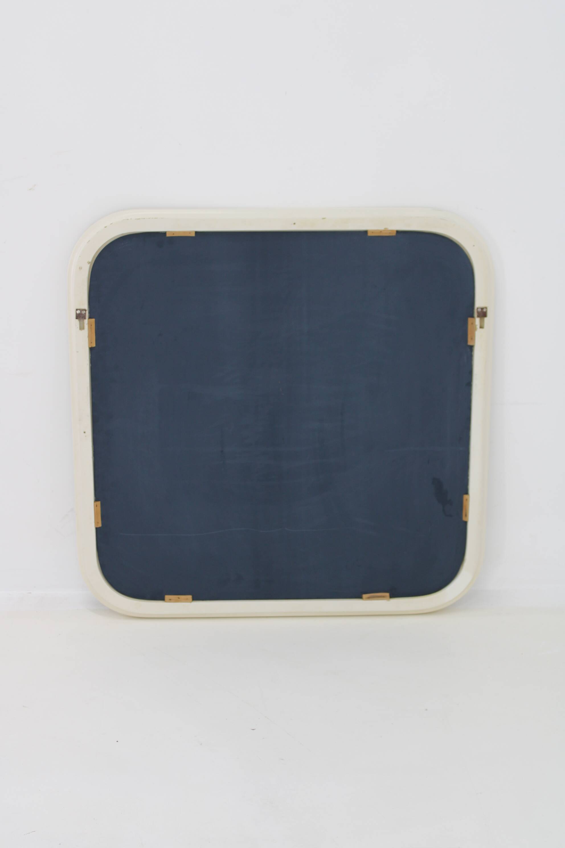 1960s Square Wall Mirror, Italy