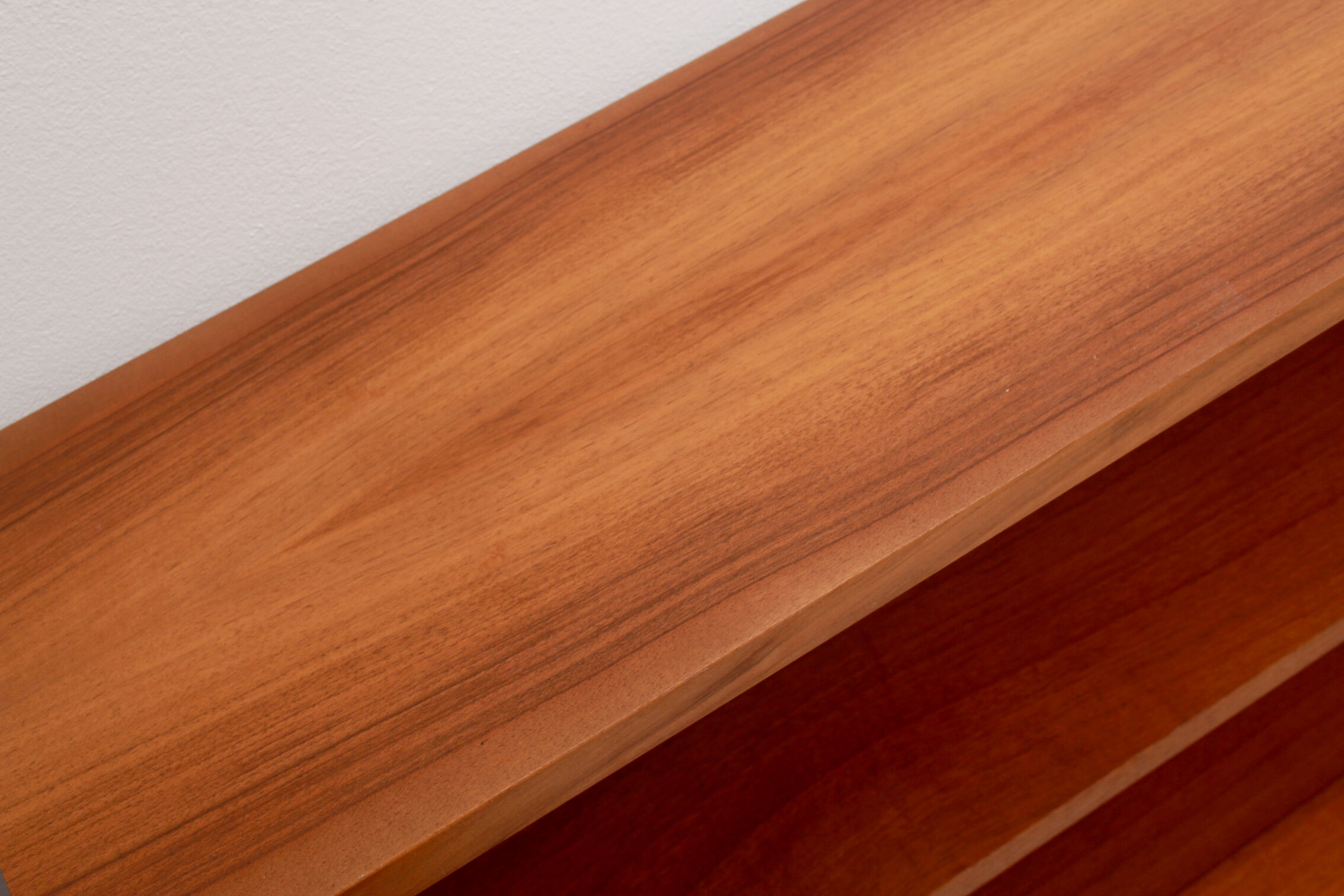 1960s book shelf in walnut