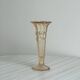 Small Art Deco vase in pale pink glass
